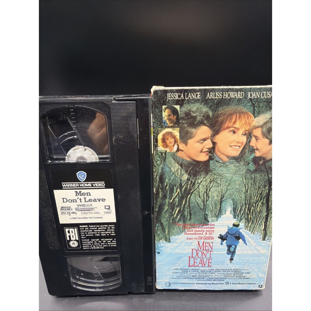 Men Dont Leave‎ (VHS, 1992)